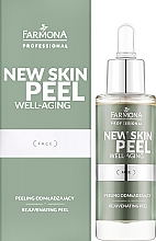 Verjüngendes Säurepeeling für das Gesicht - Farmona Professional New Skin Peel Well-Aging  — Bild N2