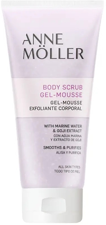 Körperpeeling - Anne Moller Body Scrub Gel-Mousse — Bild N1