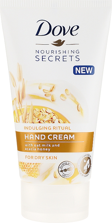 Pflegende Handcreme mit Hafermilch und Honig - Dove Nourishing Secrets Indulging Ritual Hand Cream