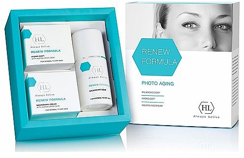 Set - Holy Land Cosmetics Renew Formula Kit (cr/50ml + cr/50ml + soap/125ml) — Bild N1