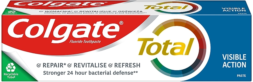 Zahnpasta Total Visible Action - Colgate Total Visible Action Toothpaste — Bild N1