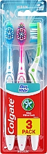 Zahnbürste - Colgate Max White Medium Toothbrush 3 Pack — Bild N1