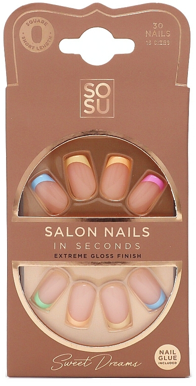 Falsche Nägel - Sosu by SJ Salon Nails In Seconds Sweet Dreams — Bild N1