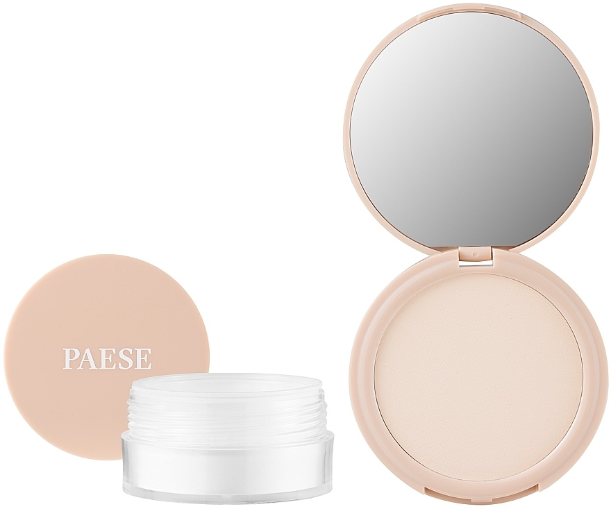 Set - Paese Puff Cloud Set (Gepresster Puder 9.5g + Loser Puder 5.3g)  — Bild N3