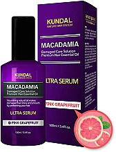 Düfte, Parfümerie und Kosmetik Ultra Serum für Haare Rosa Grapefruit - Kundal Macadamia Pink Grapefruit Ultra Serum
