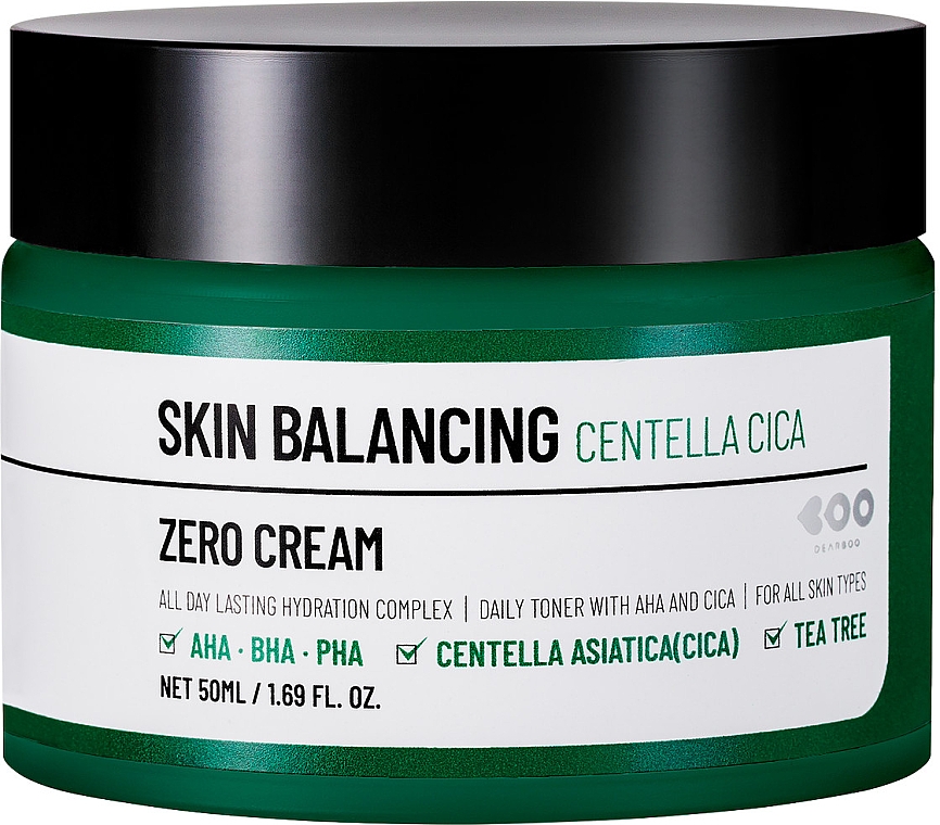 Revitalisierende Gesichtscreme - Dearboo Skin Balancing Centella Cica Zero Cream — Bild N1