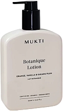 Düfte, Parfümerie und Kosmetik Sanfte Hand- und Körperlotion - Mukti Organics Botanique Lotion 