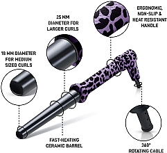 Lockenstab 18-25 mm - Golden Curl The Wild Purple Curler  — Bild N6