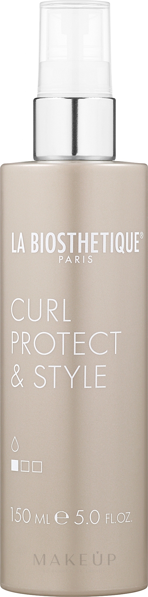 Hitzeschutzspray zum Haarstyling mit Lockenstab - La Biosthetique Curl Protect&Style — Bild 150 ml