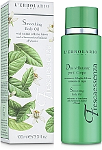 Pflegendes Körperöl mit Limettenduft - L'erbolario Frescaessenza Body Oil — Bild N1