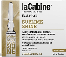 Haarampulle - La Cabine Flash Sublime Shine Ampules — Bild N1