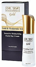 Düfte, Parfümerie und Kosmetik Tagescreme mit Gold und Hyaluronsäure - Dr.Sea Gold & Hyaluronic Acid Intensive Moisturizing Day Cream