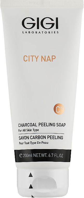 Peelingseife mit Aktivkohle - Gigi City Nap Charcoal Peeling Soap — Bild N1