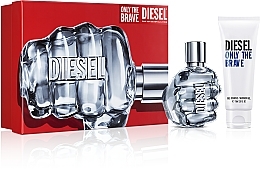 Düfte, Parfümerie und Kosmetik Diesel Only The Brave - Duftset (Eau de Toilette 50ml + Duschgel 75ml) 
