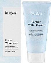 Düfte, Parfümerie und Kosmetik Erfrischende und feuchtigkeitsspendende Creme mit Peptiden - Bonajour Peptide Water Cream