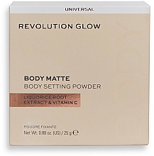 Düfte, Parfümerie und Kosmetik Fixierpuder für Gesicht und Körper - Makeup Revolution Body Mattifying Finishing Powder