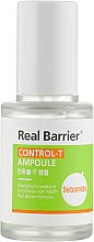 Leichtes Serum für fettige Haut und Mischhaut - Real Barrier Control-T Ampoule — Bild N1