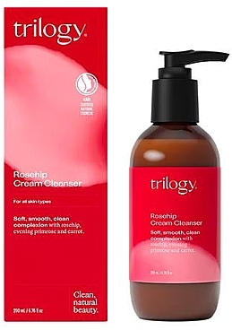 Gesichtsreinigungscreme mit Hagebutte  - Trilogy Rosehip Cream Cleanser — Bild N2