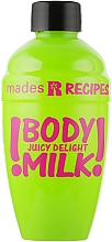 Pflegende Körpermilch mit Fruchtduft - Mades Cosmetics Recipes Juicy Delight Body Milk — Bild N1