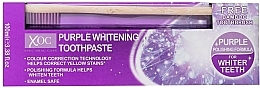 Set - Xpel Marketing Ltd XOC Purple Whitening (t/paste/100ml + t/brush) — Bild N1