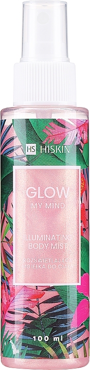 Körpernebel - HiSkin Glow My Mind Illuminating Body Mist Pink — Bild N1