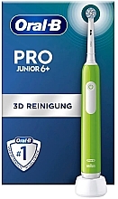 Elektrische Zahnbürste grün - Oral-B Pro Junior 6+  — Bild N1