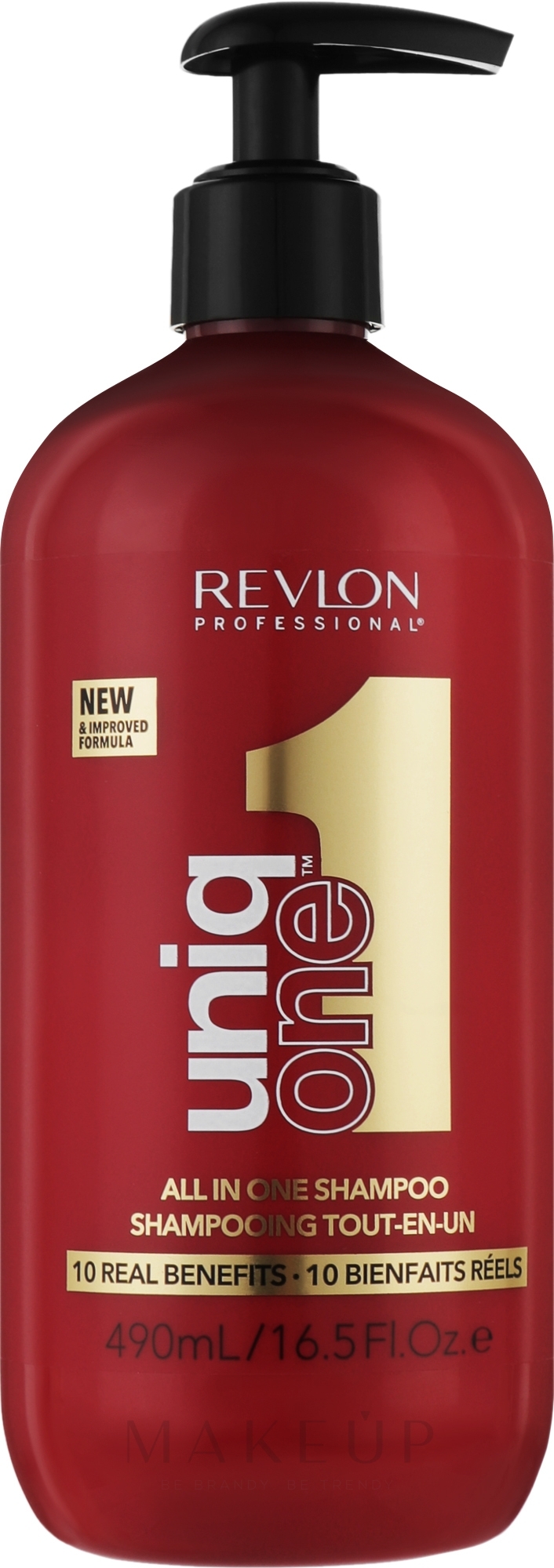 All-in-One Shampoo mit Pumpspender - Revlon Professional Uniq One Shampoo — Bild 490 ml
