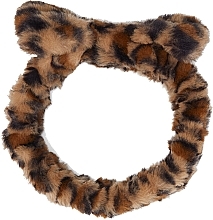 Kosmetisches Stirnband Leopardenmuster - Revolution Skincare Leopard Print Headband — Bild N2