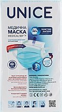 Düfte, Parfümerie und Kosmetik Set mit blauen medizinischen Masken - Unice Mask