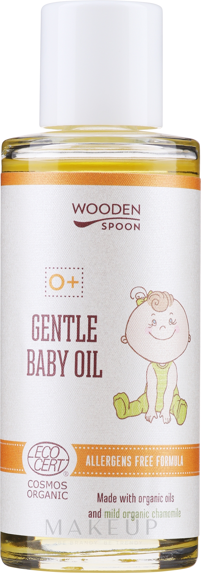 Mildes Körperöl für Babys mit Bio-Kamille - Wooden Spoon Gentle Baby Oil — Bild 100 ml