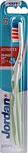 Düfte, Parfümerie und Kosmetik Zahnbürste weich weiß-grün - Jordan Advanced Soft Toothbrush