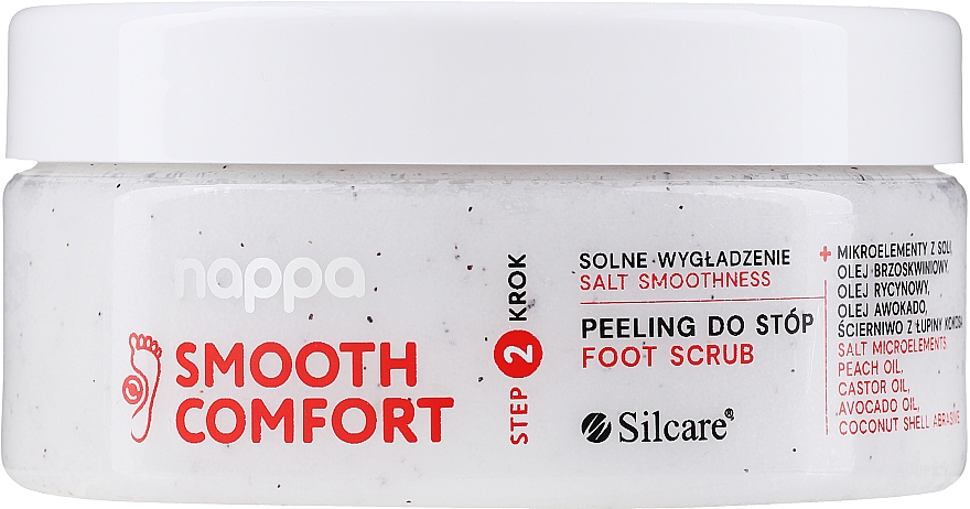 Salzpeeling für die Füße - Silcare Nappa Smooth Comfort Foot Scrub — Bild N1