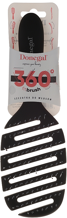 Haarbürste schwarz 1262 - Donegal Fit Brush — Bild N1