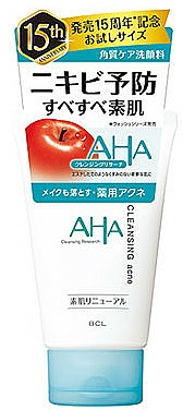 Gesichtswaschschaum für fettege und zu Akne neigende Haut mit AHA-Säuren - BCL AHA Wash Cleansing Acne — Bild N1