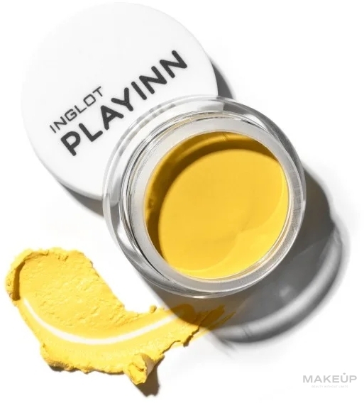 Wasserfester Gel-Eyeliner  - Inglot Playinn Waterproof Gel Eyeliner — Bild 50 - Yellow Flow