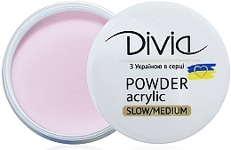 Acrylpulver - Divia Acrylic Powder Slow/Medium Di1808 — Bild N1