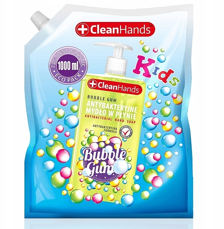 Antibakterielle Baby-Handseife - Clean Hands Antibacterial Bubble Gum Hand Soap (refill)  — Bild N1