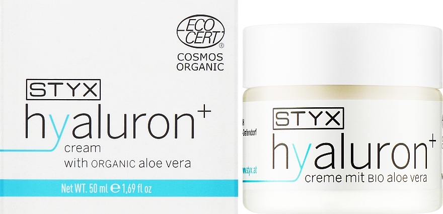 Gesichtscreme mit Hyaluronsäure - Styx Naturcosmetic Hyaluron+ Serum Creme Mit Bio Aloe Vera — Bild N2