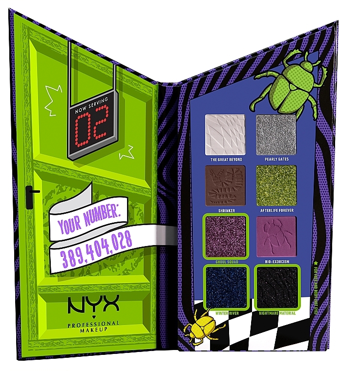 Make-up Palette - NYX Professional Makeup Beetlejuice Color Palette  — Bild N1