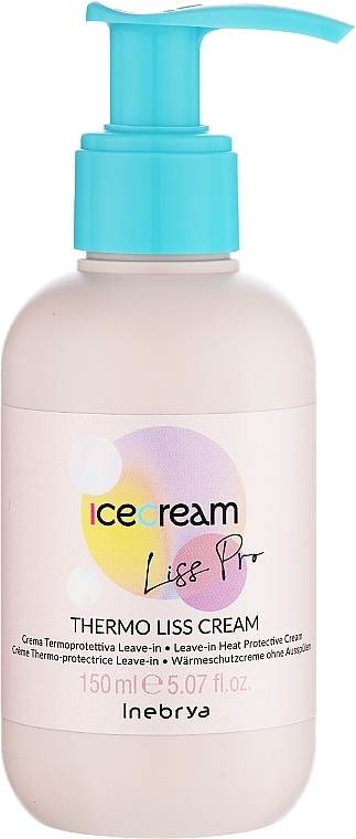 Wärmeschutz-Haarcreme - Inebrya Ice Cream Liss Pro Thermo Liss Cream — Bild N1