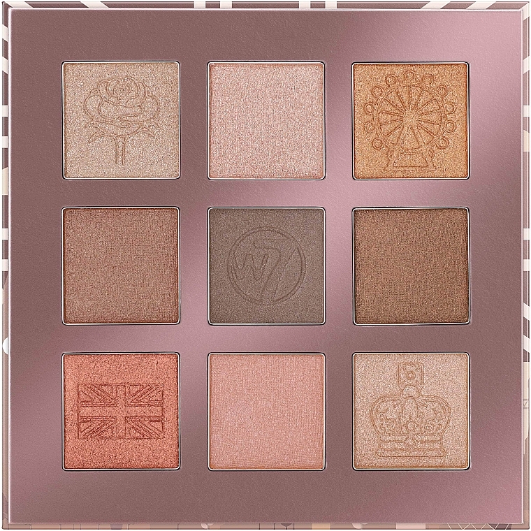 Lidschattenpalette - W7 Eyes Of London Eyeshadow Palette — Bild N1