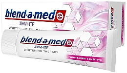 Düfte, Parfümerie und Kosmetik Aufhellende Zahnpasta - Blend-a-Med 3D White Whitening Therapy Sensitive