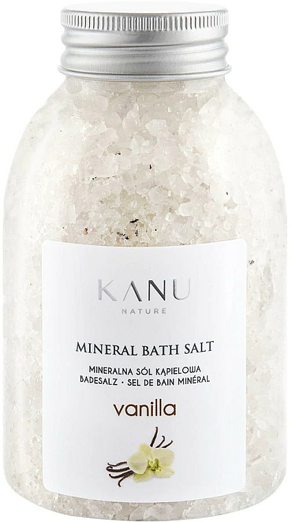 Mineral Badesalz Vanille - Kanu Nature Vanilla Mineral Bath Salt — Bild N1