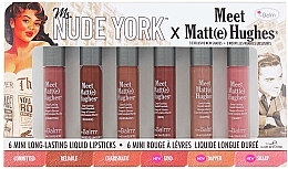 Düfte, Parfümerie und Kosmetik Lippenstift-Set Mini - TheBalm Ms. Nude York x Meet Matt(e) Hughes (Lippenstift 6x1.2ml)