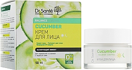 Düfte, Parfümerie und Kosmetik Seboregulierende und mattierende Gesichtscreme mit Gurkenextrakt - Dr. Sante Cucumber Balance Control