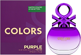 Benetton Colors Purple - Eau de Toilette — Bild N2
