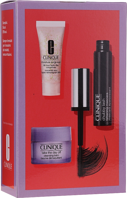 Make-up Set (Mascara 8ml + Make-up Entferner 15ml + Augenkonzentrat 5ml) - Clinique Make-Up Set