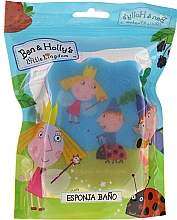 Düfte, Parfümerie und Kosmetik Kinder-Badeschwamm Ben & Holly blau-rosa - Suavipiel Ben & Holly Bath Sponge