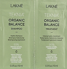 Probenset - Lakme Teknia Organic Balance (sh/10ml + mask/10ml) — Bild N2