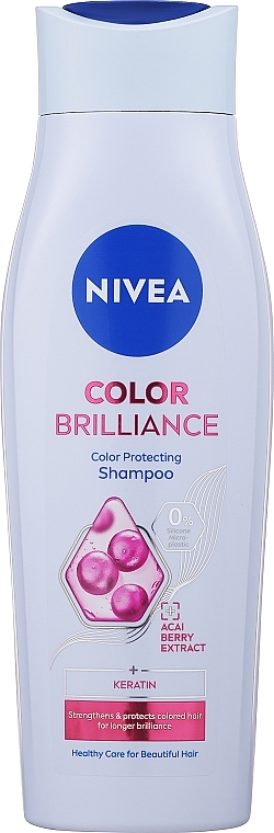 Farbschützendes Shampoo für gefärbtes und gesträhntes Haar - NIVEA Color Protect pH Balace Mild Shampoo — Foto N1